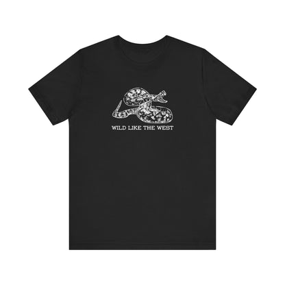 Wild like the West T-Shirt, Terlingua, Unisex, Rattlesnake