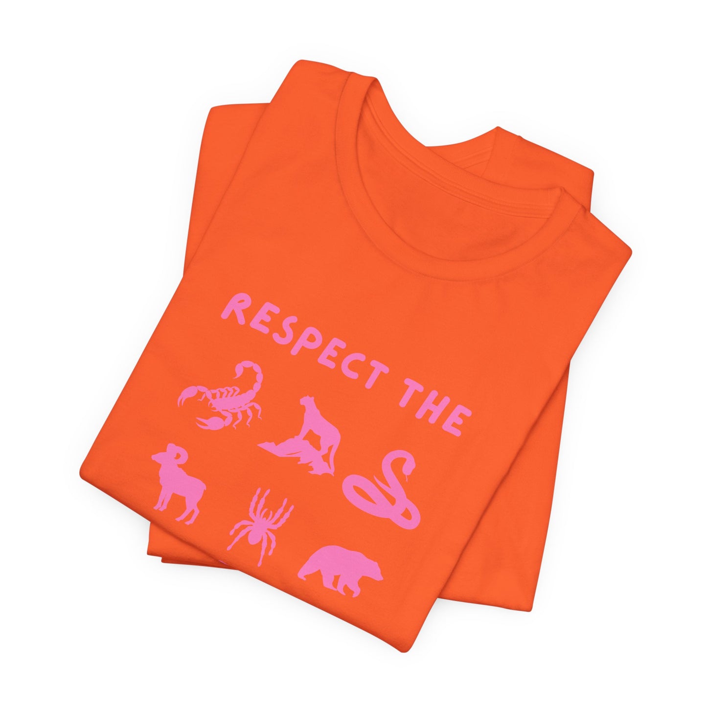 Respect the Wildlife T-Shirt, Unisex,Terlingua