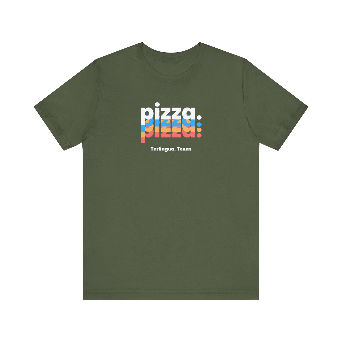 Pizza T-Shirt, Long Draw Pizza