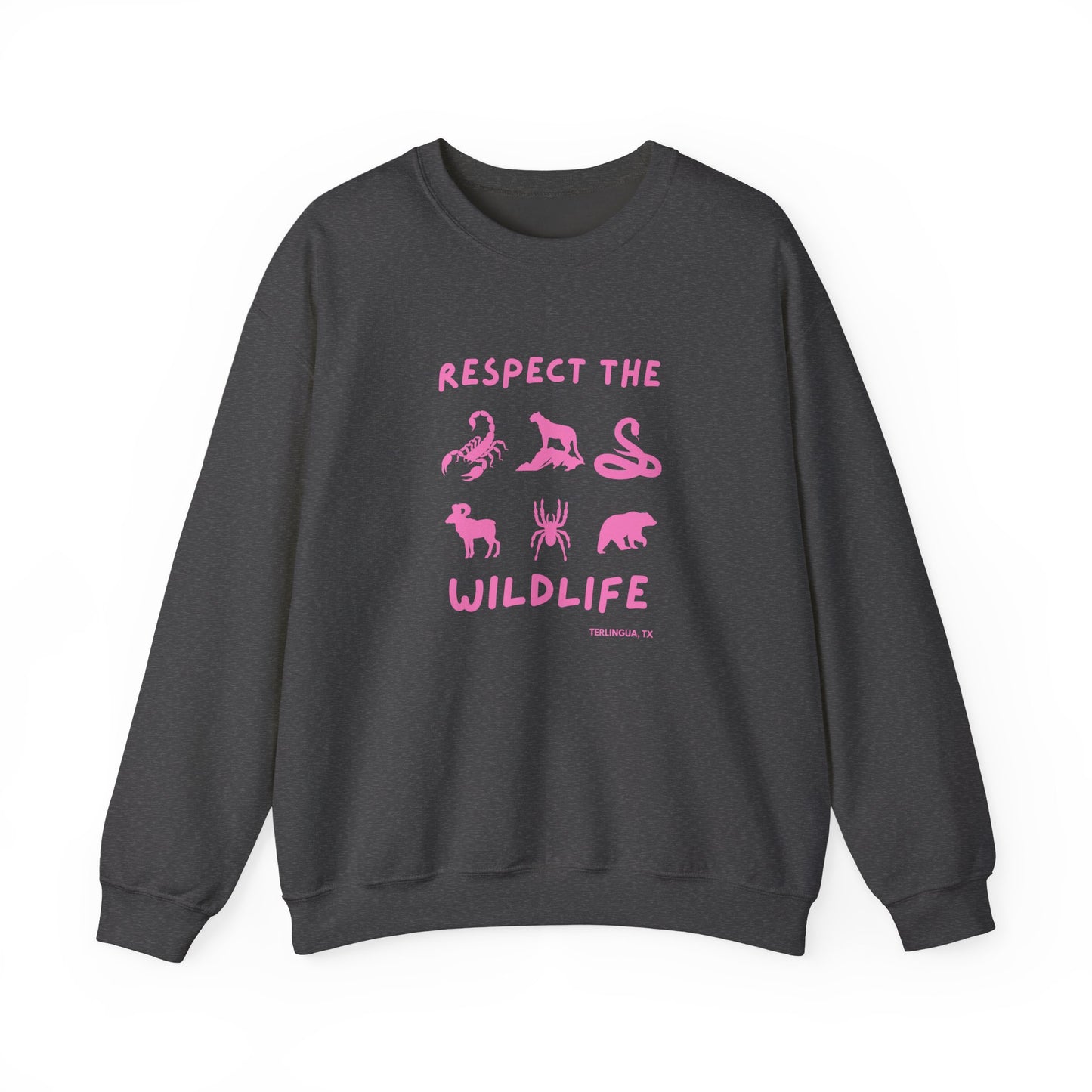 Respect the Wildlife Crewneck Sweatshirt, Unisex