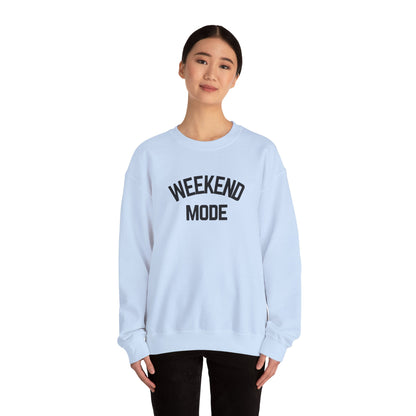 Weekend Mode Crewneck Sweatshirt