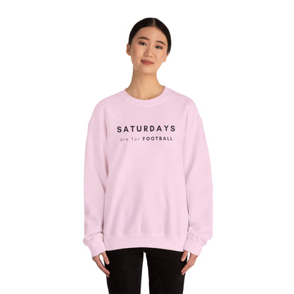 Saturdays are for Football Sweatshirt, Clean Design