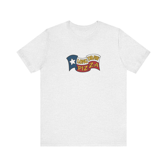 Long Draw Pizza Flag T‑Shirt