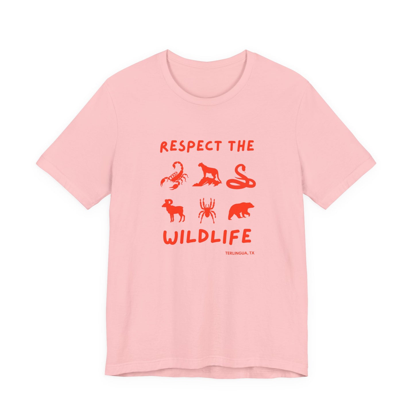 Respect the Wildlife T-Shirt, Unisex,Terlingua