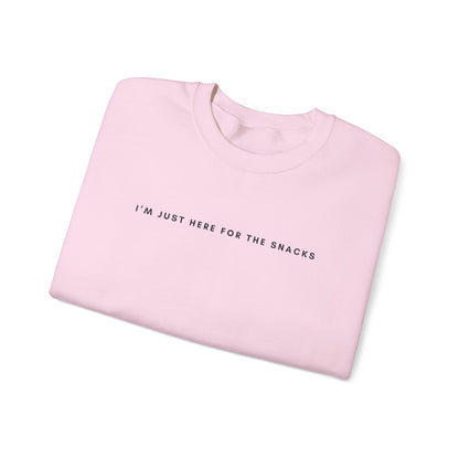I'm Just Here for the Snacks Sweatshirt, Hiking