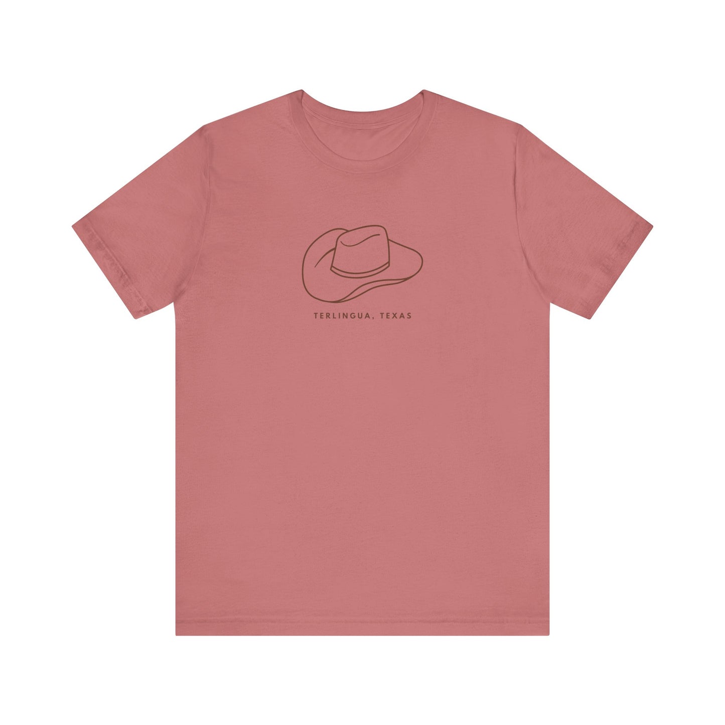 Western Cowboy Hat T-Shirt, Terlingua Texas