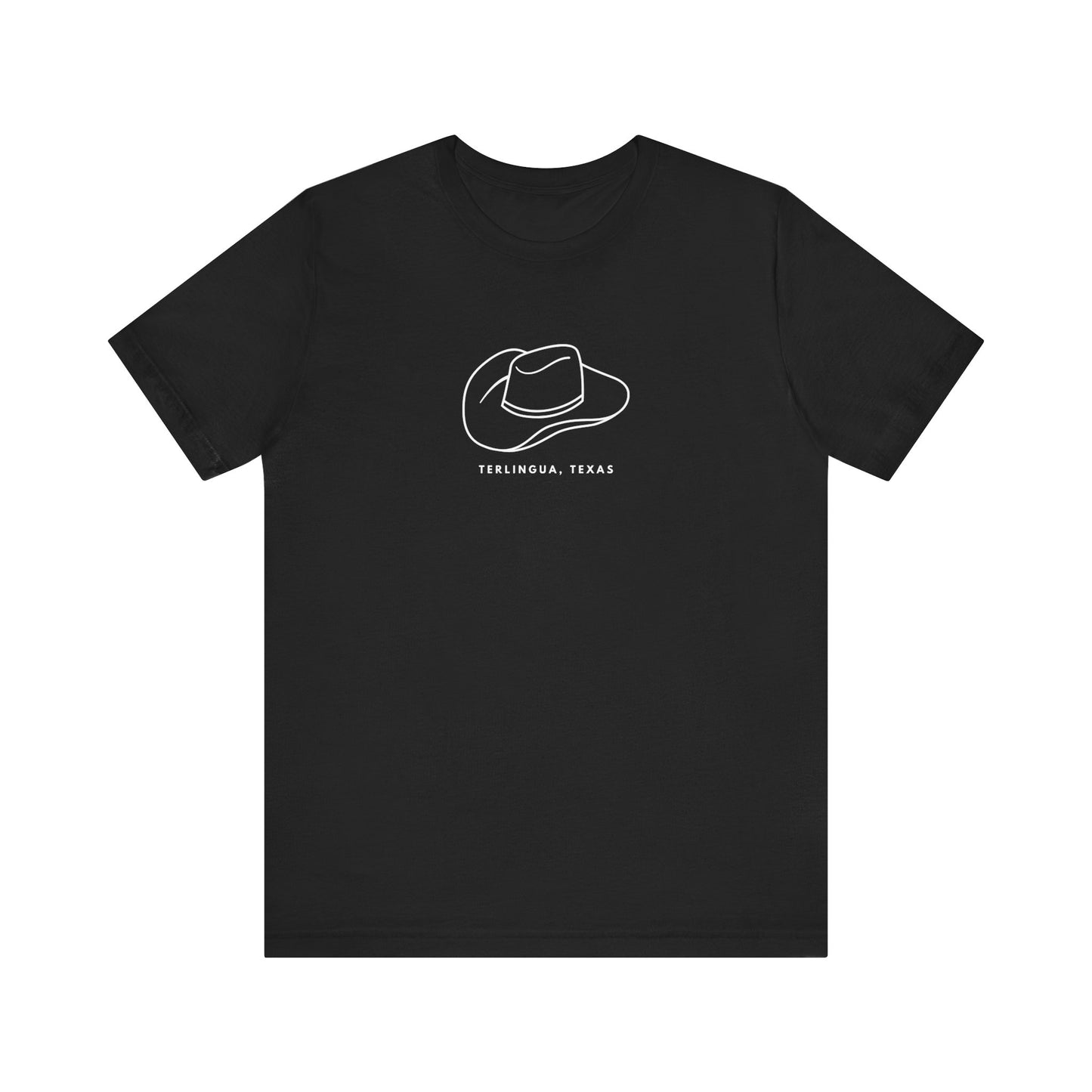 Western Cowboy Hat T-Shirt, Terlingua Texas