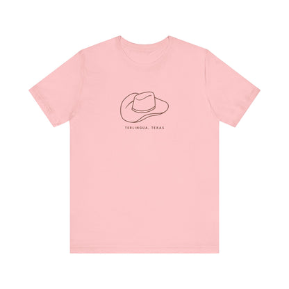 Western Cowboy Hat T-Shirt, Terlingua Texas