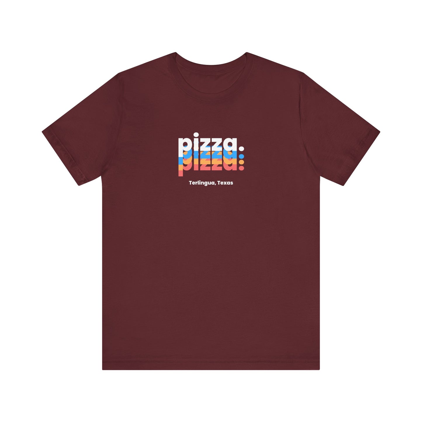 Pizza T-Shirt, Long Draw Pizza