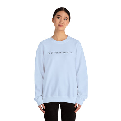 I'm Just Here for the Snacks Sweatshirt, Hiking