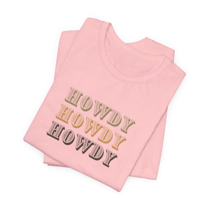 Howdy Western T-Shirt, Unisex
