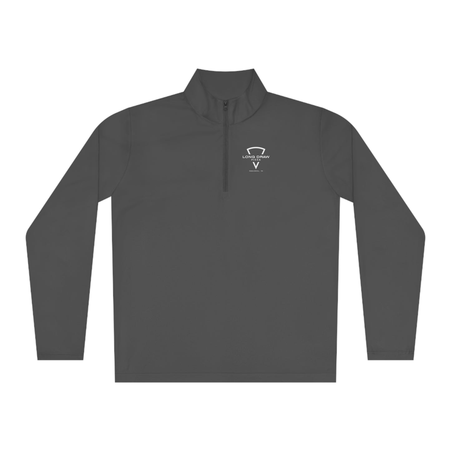 Long Draw Pizza Logo Unisex Quarter-Zip Pullover