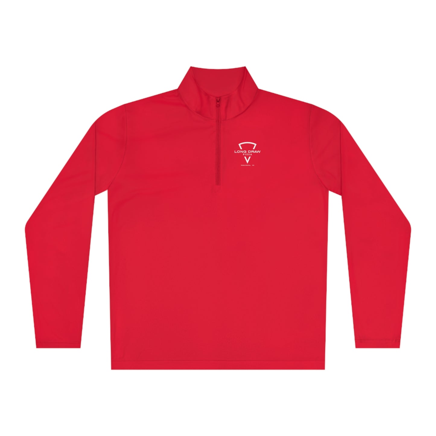 Long Draw Pizza Logo Unisex Quarter-Zip Pullover