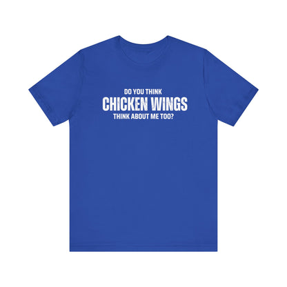 Chicken Wings T-Shirt, Long Draw Pizza