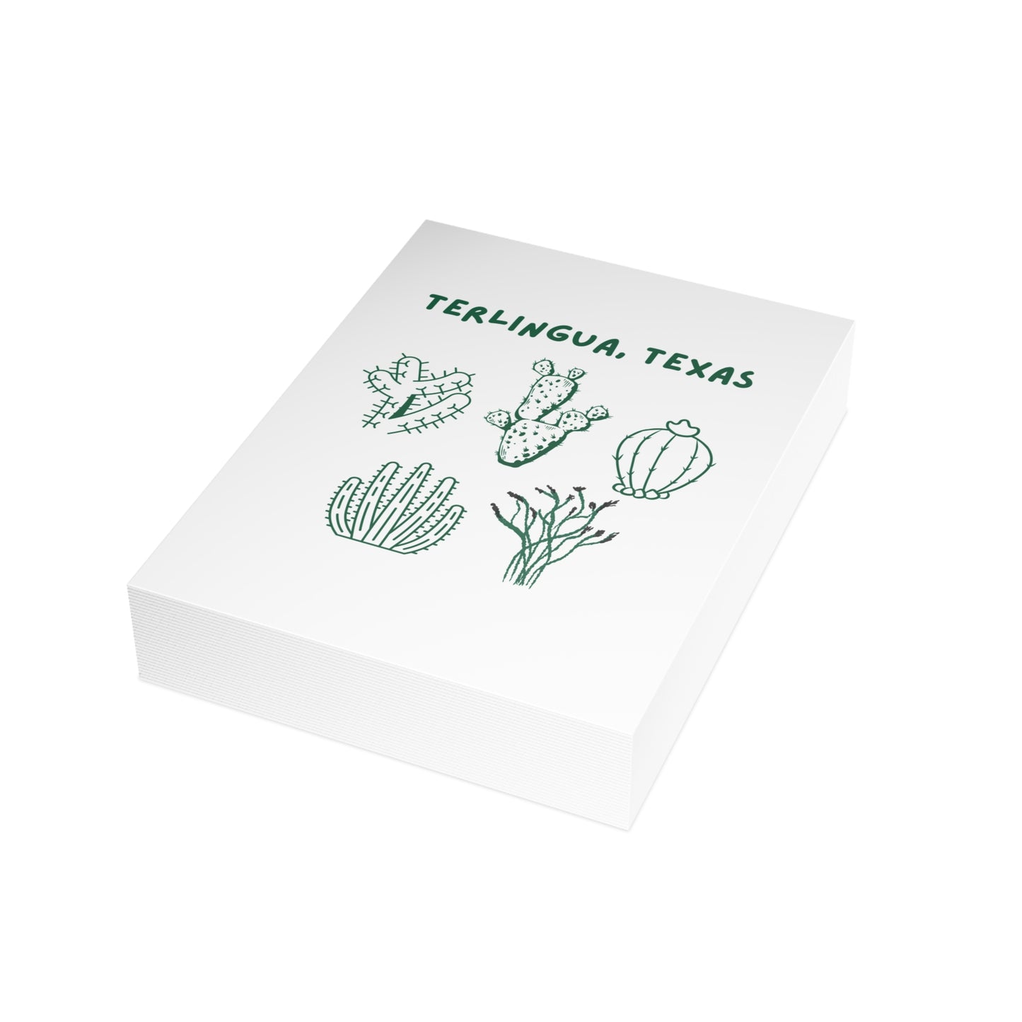 Terlingua Cactus Postcard Bundles (envelopes not included)