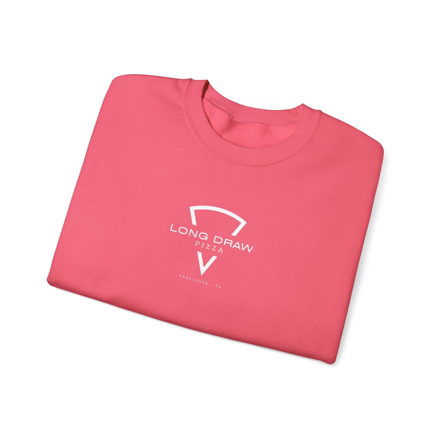 Original Long Draw Pizza Logo Crewneck Sweatshirt