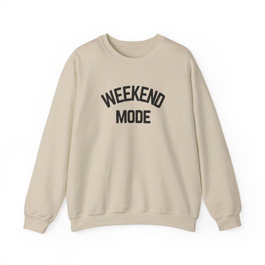 Weekend Mode Crewneck Sweatshirt