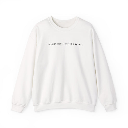 I'm Just Here for the Snacks Sweatshirt, Hiking