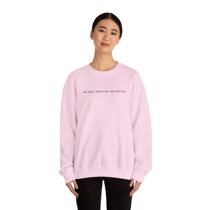 I'm Just Here for the Snacks Sweatshirt, Hiking