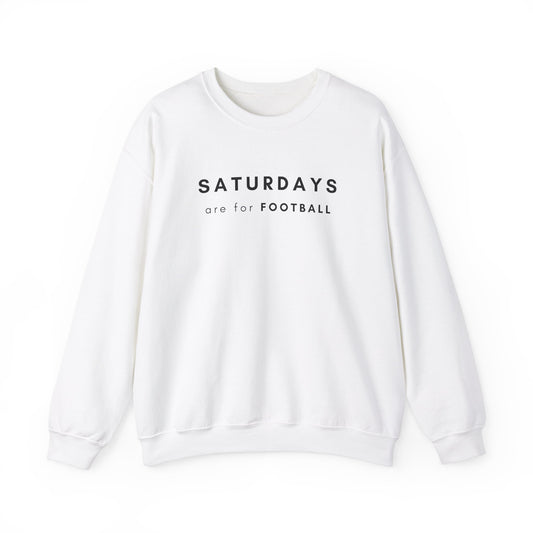 Saturdays are for Football Sweatshirt, Clean Design