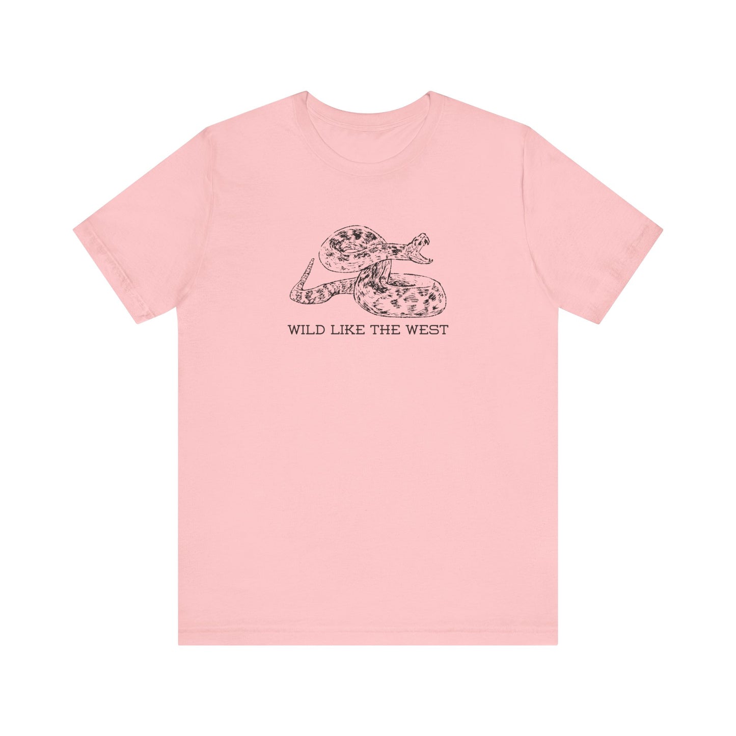 Wild like the West T-Shirt, Terlingua, Unisex, Rattlesnake