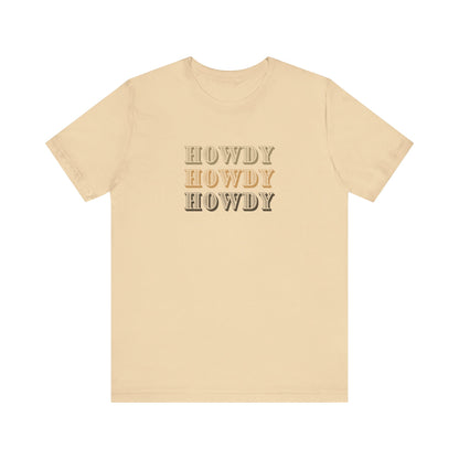 Howdy Western T-Shirt, Unisex