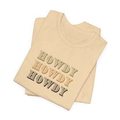 Howdy Western T-Shirt, Unisex