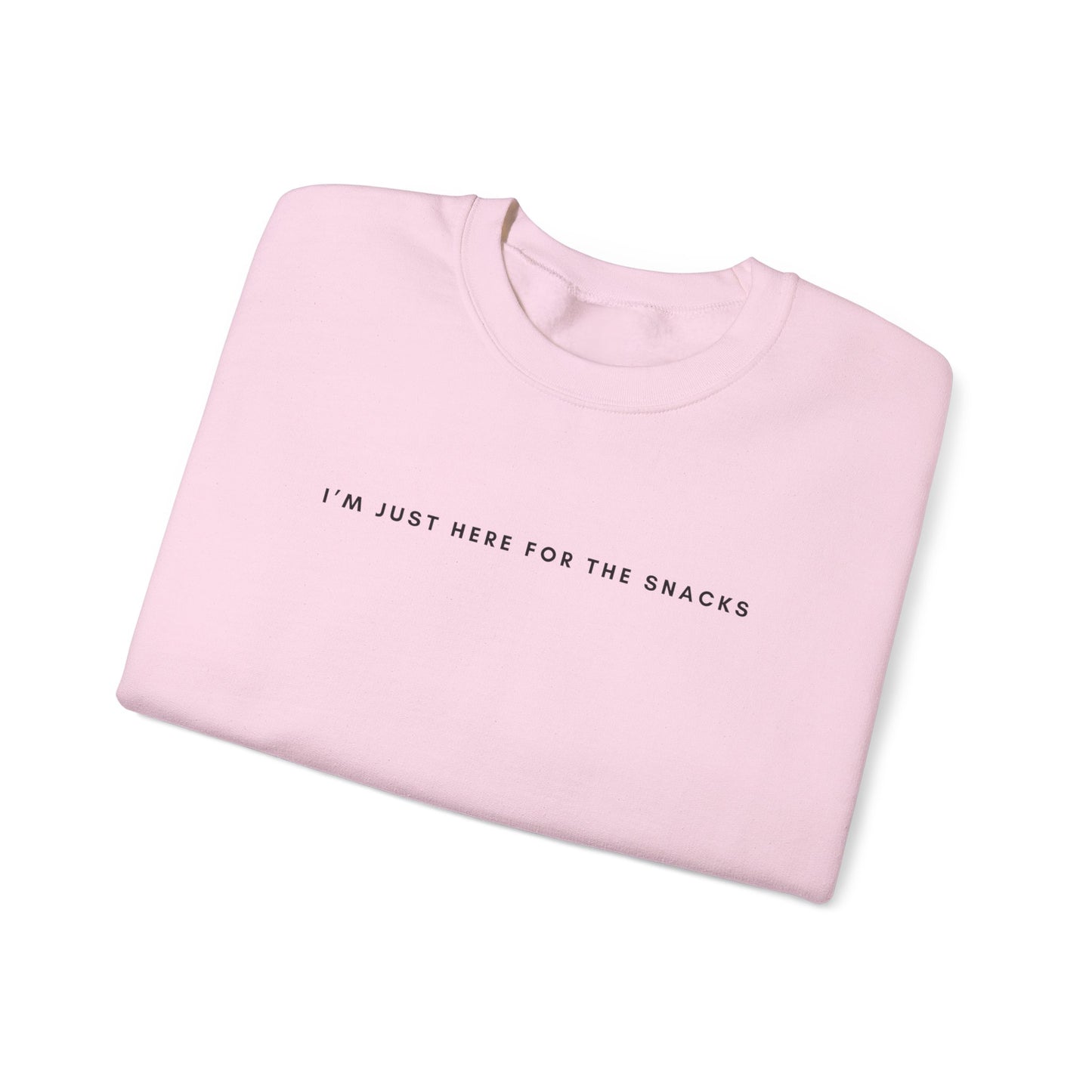 I'm Just Here for the Snacks Sweatshirt, Unisex