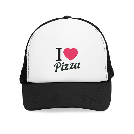 I Love Pizza Trucker Hat, Unisex