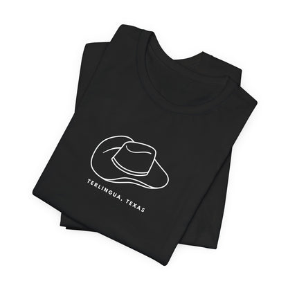 Western Cowboy Hat T-Shirt, Terlingua Texas