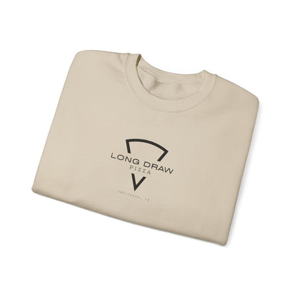 Original Long Draw Pizza Logo Crewneck Sweatshirt
