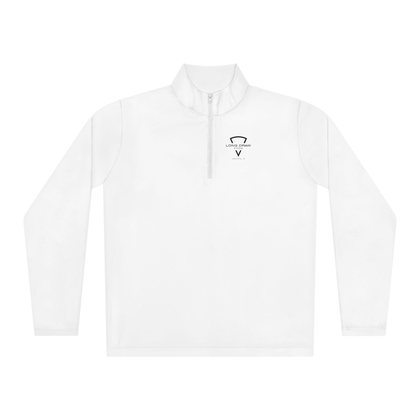 Long Draw Pizza Logo Unisex Quarter-Zip Pullover