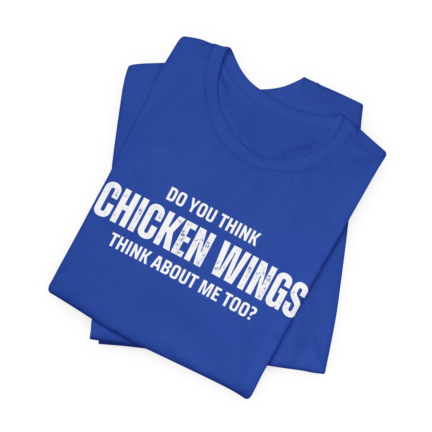 Chicken Wings T-Shirt, Long Draw Pizza