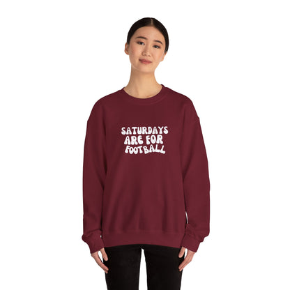 Saturdays are for Football Crewneck Sweatshirt