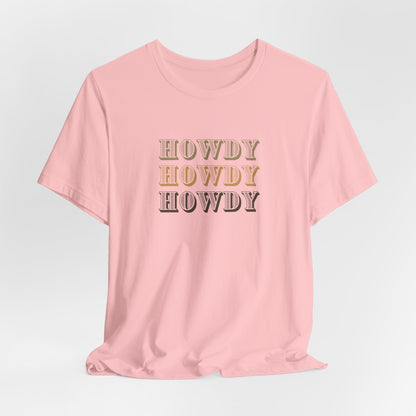 Howdy Western T-Shirt, Unisex