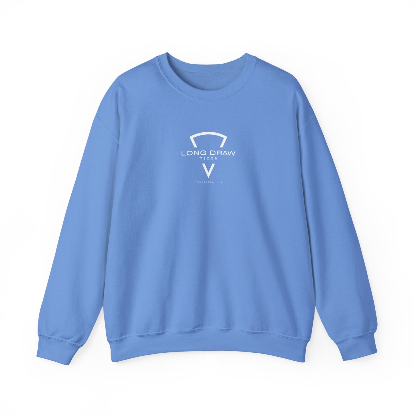 Original Long Draw Pizza Logo Crewneck Sweatshirt