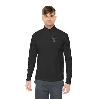 Long Draw Pizza Logo Unisex Quarter-Zip Pullover